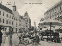 Prodavači cvijeća, Trg bana Jelačića, Ilica, oko 1905.-1910. godine.jpg